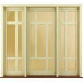 New Design Exterior Solid Wood Prehung Doors Contemporary Style